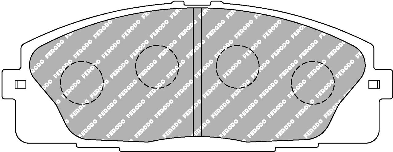 Ferodo DS2500 Brake Pads FCP4327H