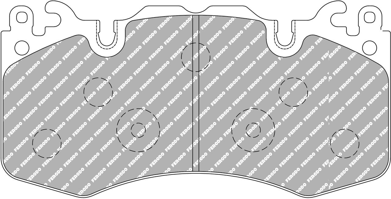 Ferodo DS2500 Brake Pads FCP4379H