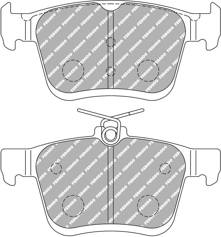 Ferodo DS2500 Brake Pads FCP4434H