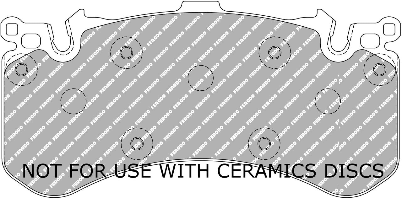 Ferodo DS2500 Front Brake Pads FCP4468H