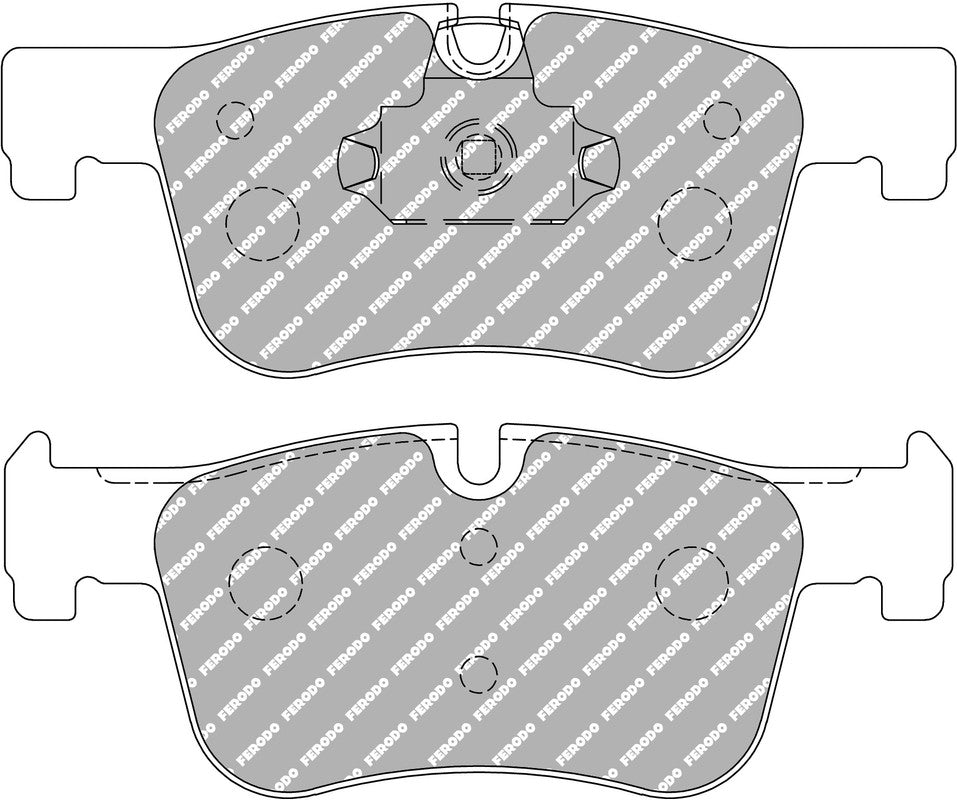 Ferodo DS2500 Front Brake Pads FCP4489H