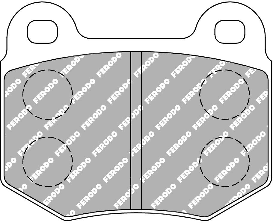 Ferodo DS2500 Brake Pads FCP448H