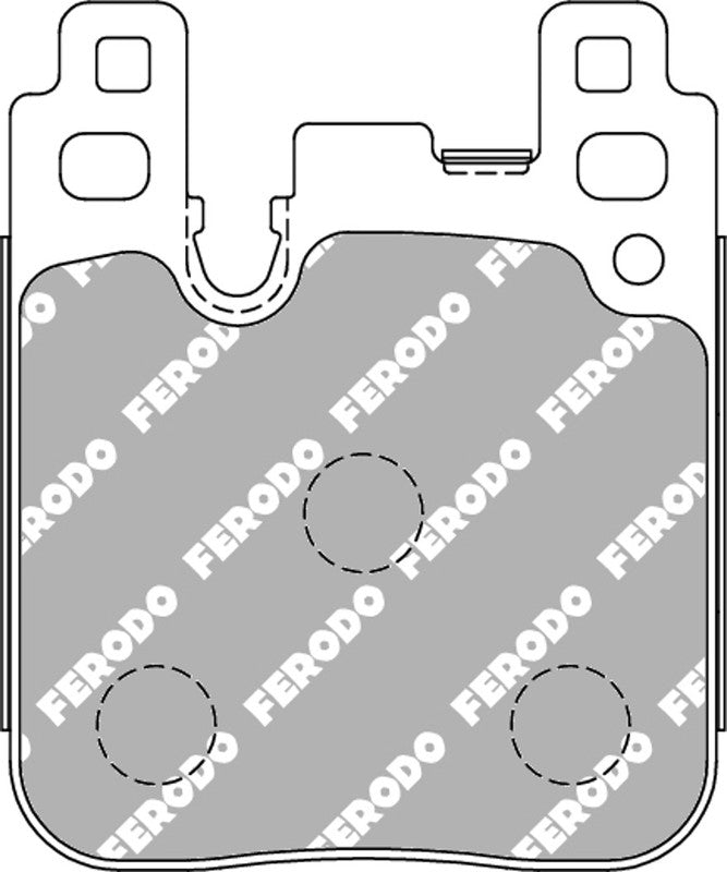 Ferodo DS2500 Rear Brake Pads for BMW M135i M140i M235i M240i M2 M3 M4 FCP4663H