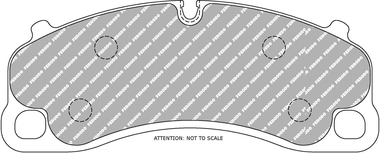 Ferodo DS3.12 Thermally Bedded Brake Pads FCP4664GB