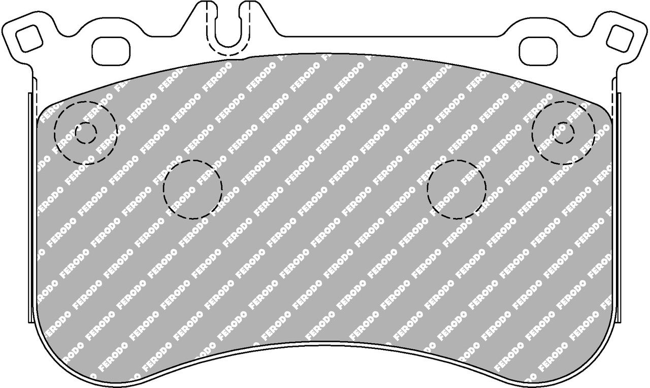 Ferodo DS2500 Front Brake Pads FCP4806H