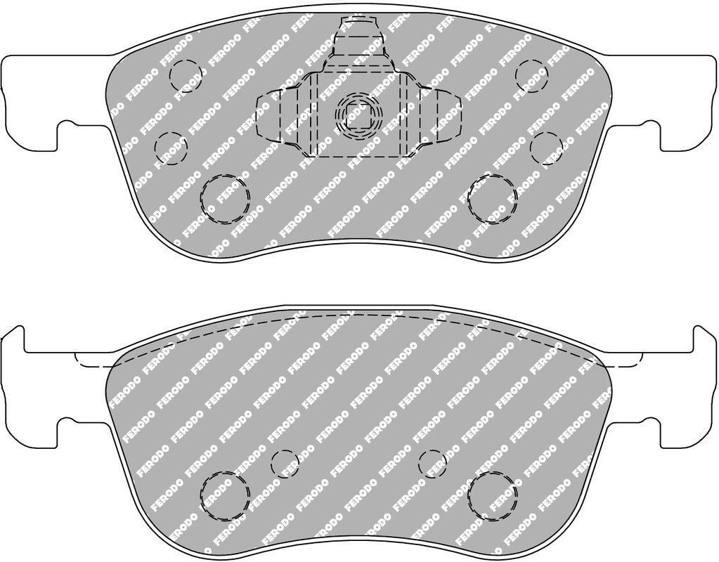 Ferodo DS2500 Brake Pads FCP4816H