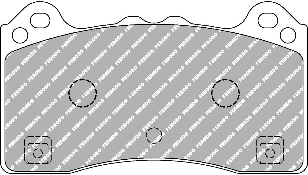 Ferodo DS2500 Brake Pads FCP4830H