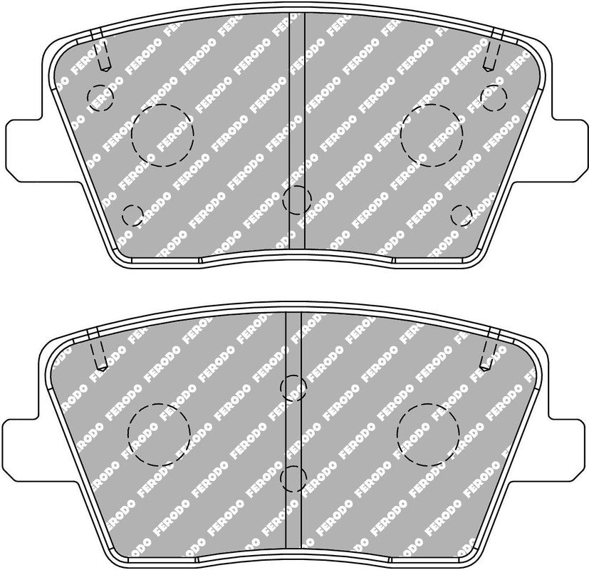 Ferodo DS2500 Brake Pads FCP5100H