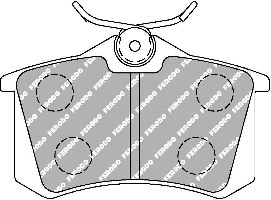 Ferodo DS2500 Brake Pads FCP541H