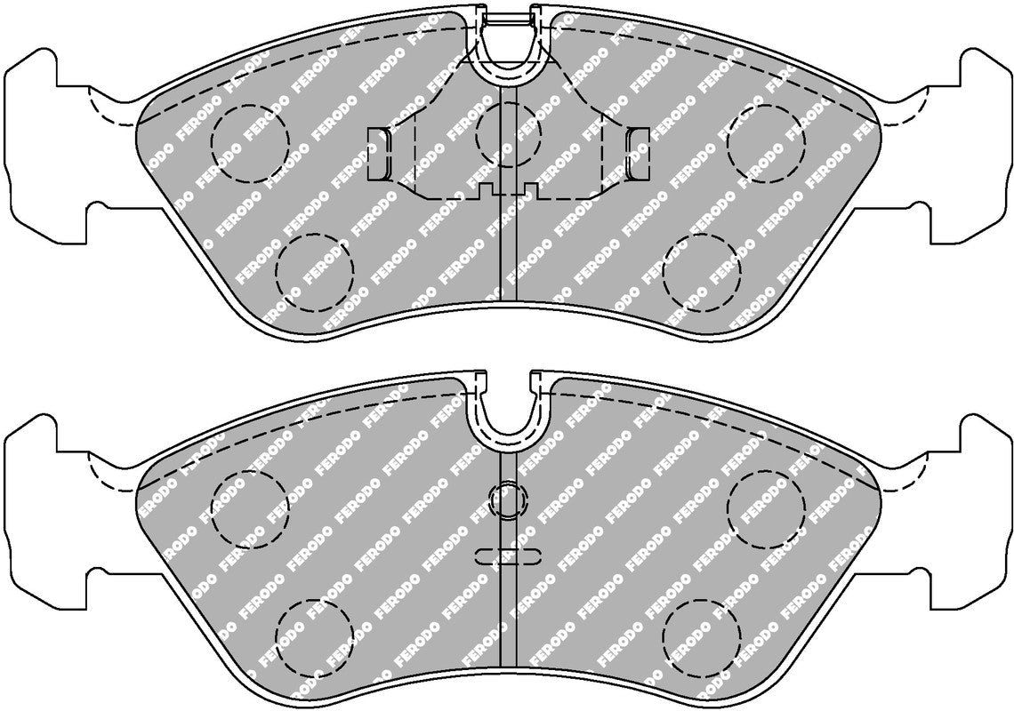 Ferodo DS3000 Brake Pads FCP584R