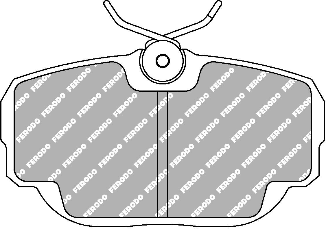 Ferodo DS2500 Brake Pads FCP660H