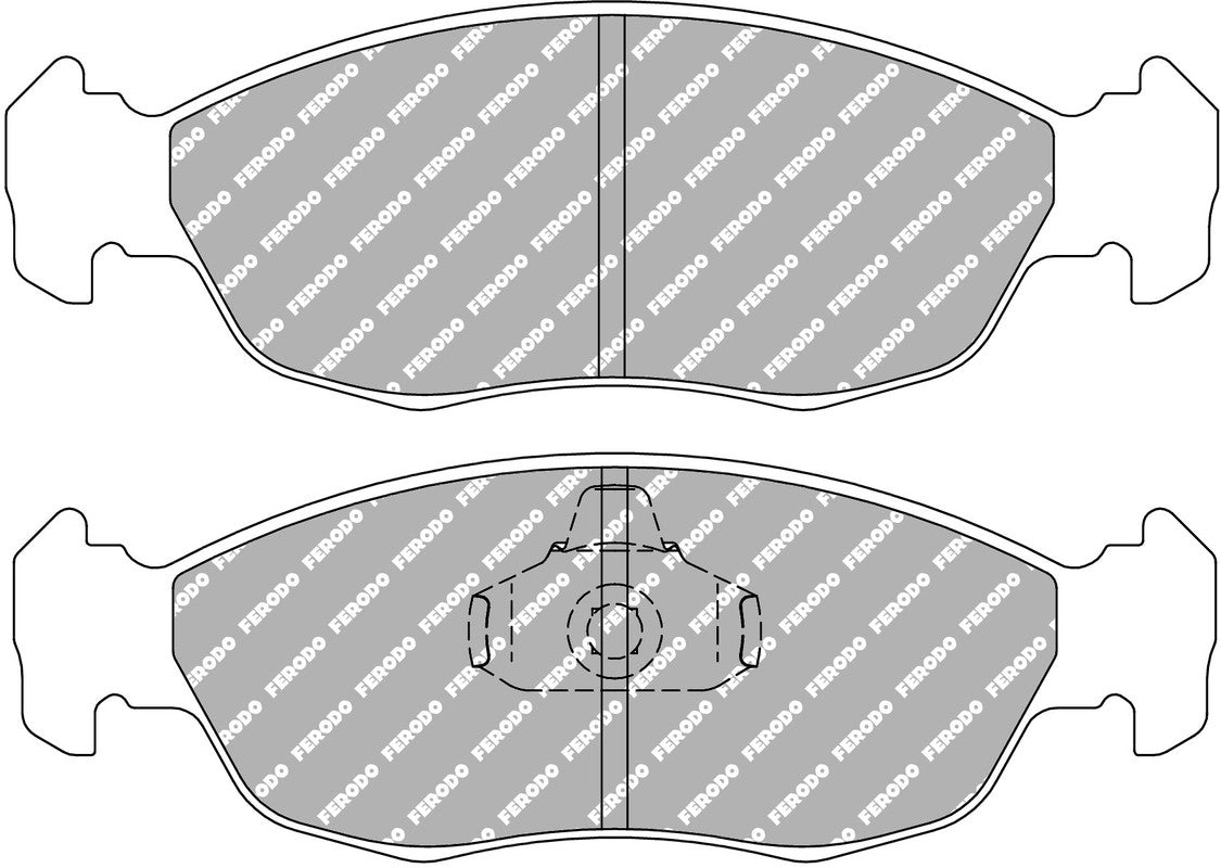 Ferodo DS3000 Brake Pads FCP876R