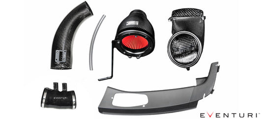 Eventuri Gloss Carbon Intake Kit for Honda Civic Type R FK2