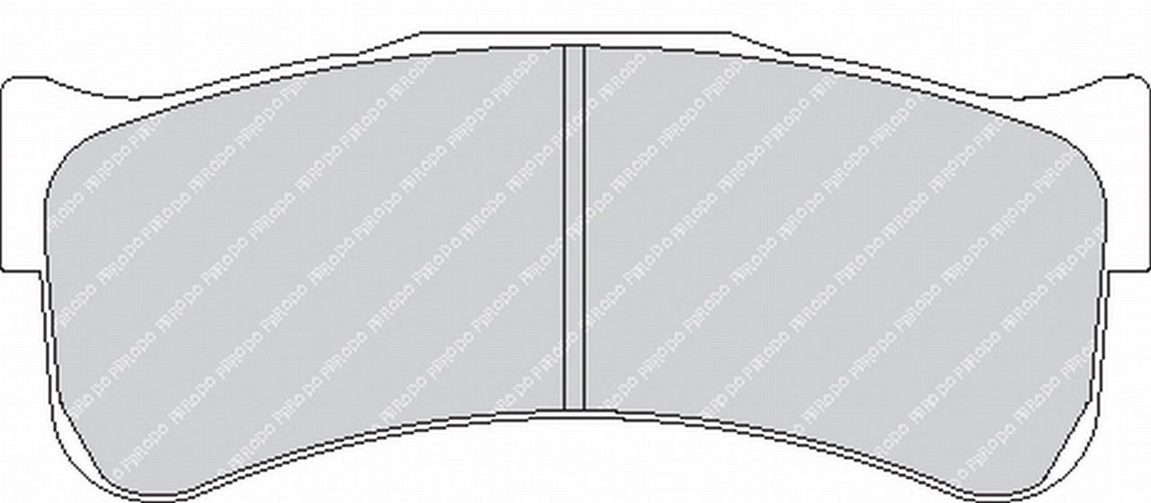 Ferodo DS3.12 Thermally Bedded Brake Pads FRP3110GB