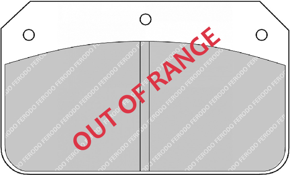 Ferodo DS3000 Brake Pads FRP502R