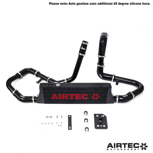 Airtec Front Mount Intercooler for Fiat 500 595 Abarth IHI Turbo Automatic ATINTFT1/AUTO