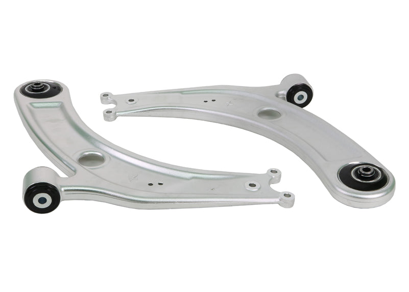 Whiteline Front Alloy Control Arm Kit for Seat Leon Mk3 5F +2.5 Degree Caster