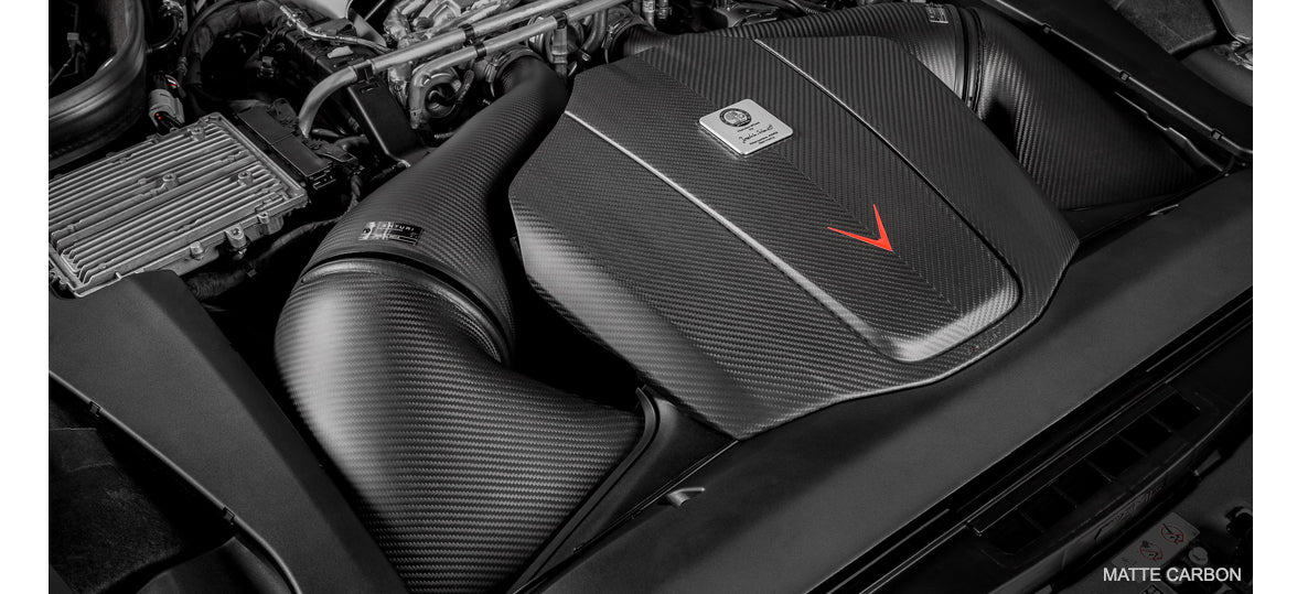 Eventuri Matte Carbon Intake Kit for Mercedes AMG GTR GTS GT C190 R190