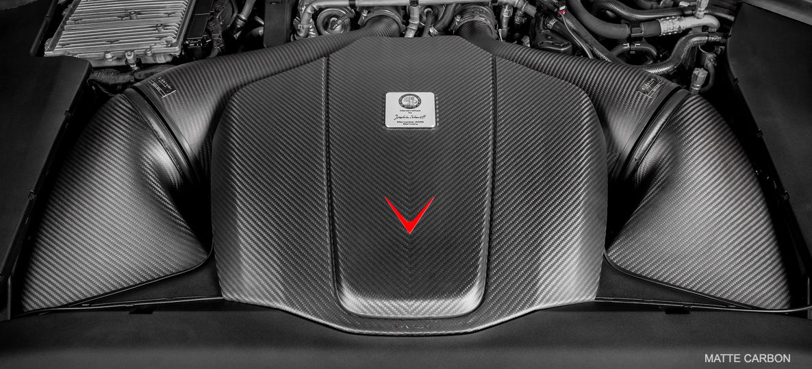 Eventuri Matte Carbon Intake Kit for Mercedes AMG GTR GTS GT C190 R190