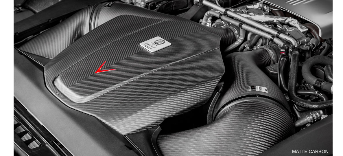 Eventuri Matte Carbon Intake Kit for Mercedes AMG GTR GTS GT C190 R190