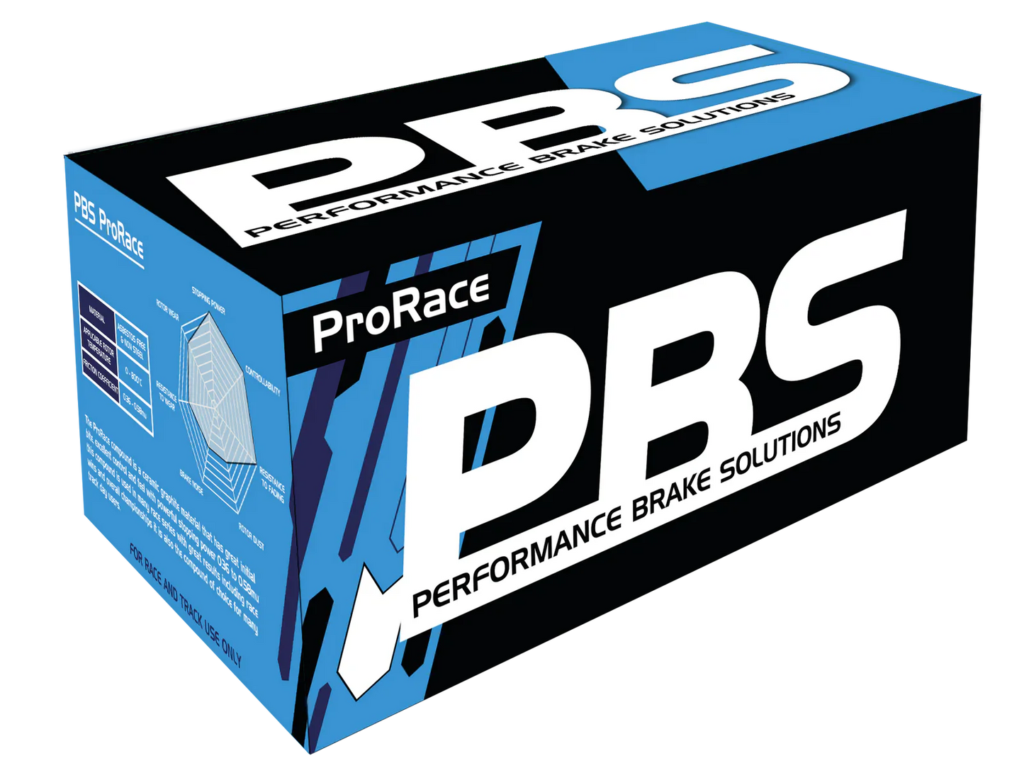 PBS ProRace Front Brake Pads for Renault Megane RS Mk2 225 R26 8541PR