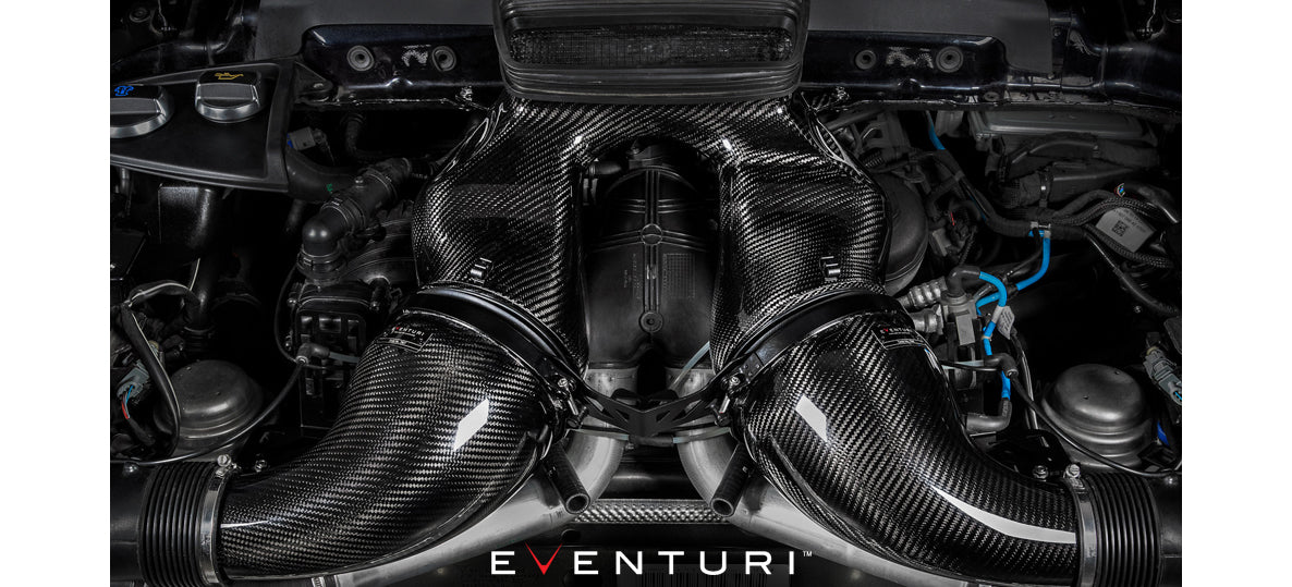 Eventuri Gloss Carbon Intake Kit for Porsche 991 Turbo & Turbo S 991.1 991.2