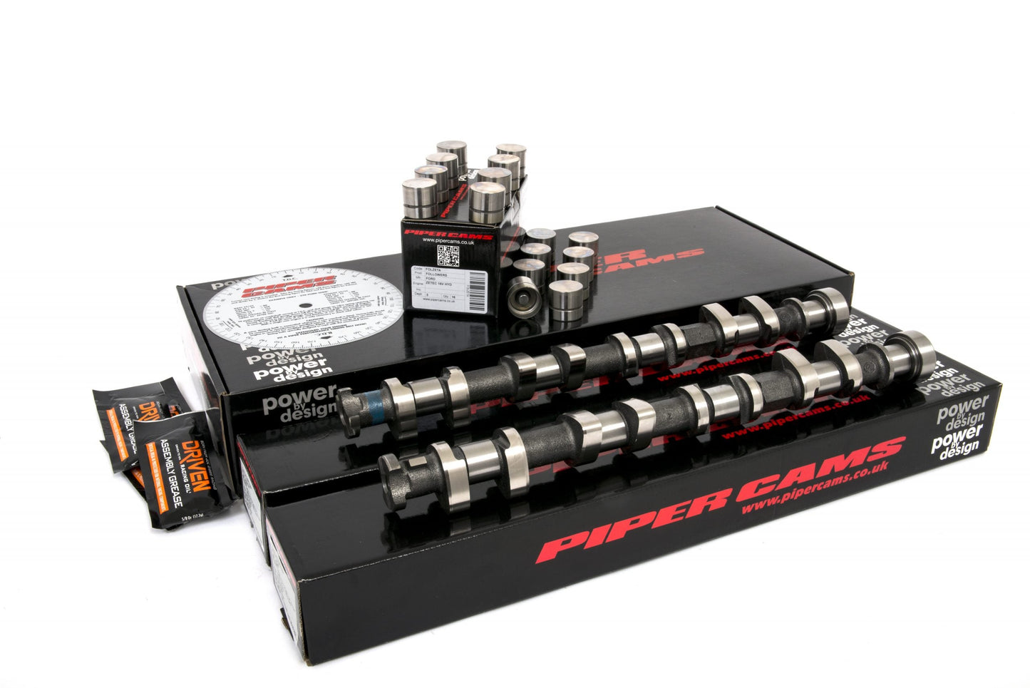 Piper Camshaft Kits for Ford Zetec 16V 1.6 / 1.8 / 2.0 Escort / Orion Mk 5 / 6 / 7 / 8 Fiesta Mk3 & Mondeo Mk1 Silver Top KBZETA270BHB