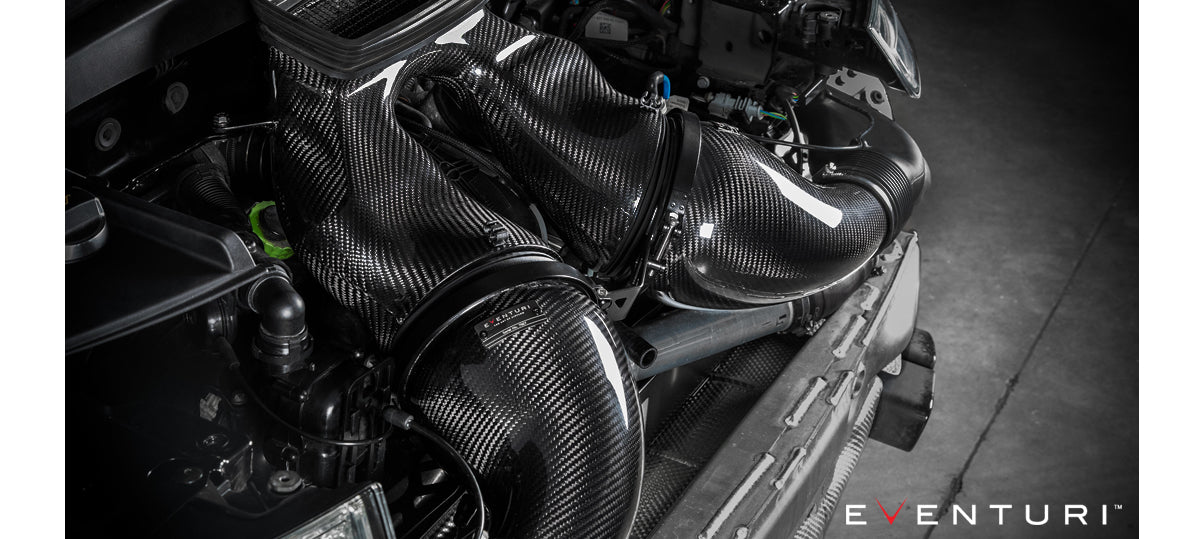 Eventuri Gloss Carbon Intake Kit for Porsche 991 Turbo & Turbo S 991.1 991.2